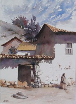 Peruvian Artist Hugo Lecaros Is Often Called The Van Gogh Of South America For His Powerful Oil Paintings