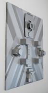 Sculpture for wall by Janet Fullmer Bajorek