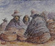 Watercolor Painting by Hugo Lecaros