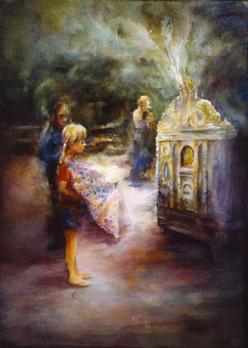 caliope painting by L.Fullmer