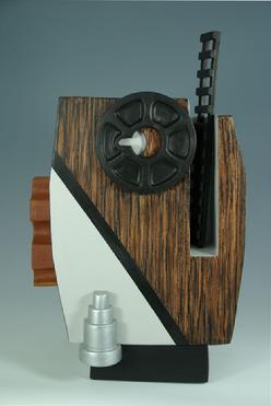 Abstract Ceramic Sculpture by Janet Bajorek
