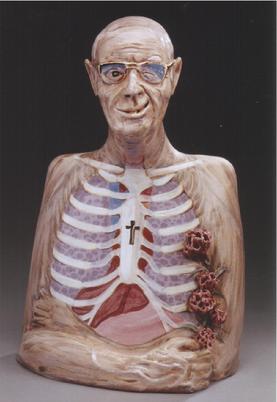 sculpture inspired by Pablo Neruda's "Sin Embargo Me Muevo"
