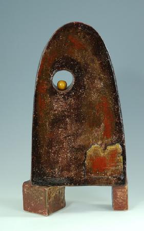 abstract ceramic sculpture