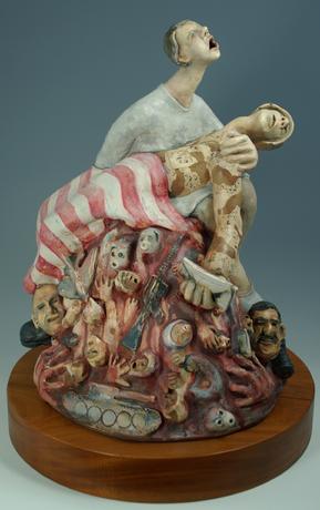 Gulf War Ceramic Sculpture