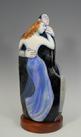 ceramic sculpture of dancing couple by Janet Bajorek
